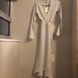 Faithfull Stripe Wrap Dress